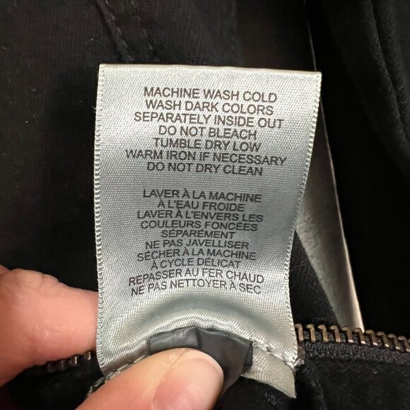 JAG Black Zipper Moto Jacket - Picture 9 of 9